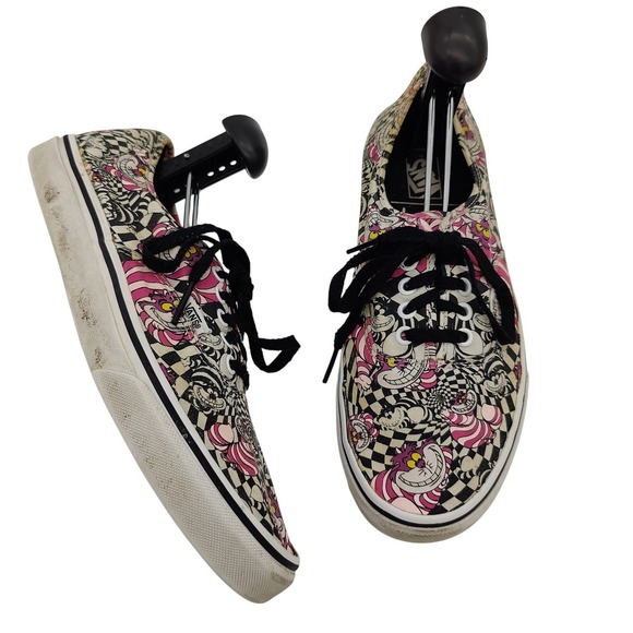 Vans Other - Vans x Disney Grunge Skater Alice in Wonderland Cheshire Cat Checker M 10 W 11.5